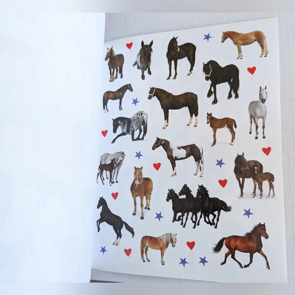I Love Horses Activity Book Stickers Mazes Crafts New - Picture 9 of 15